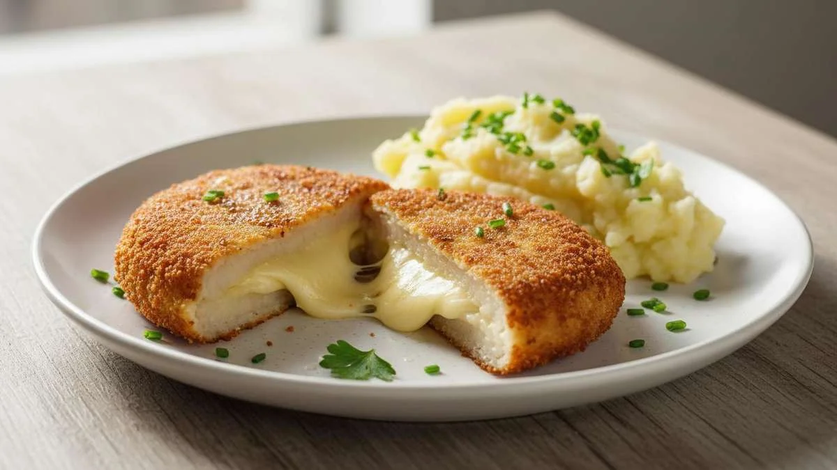 Kohlrabischnitzel met kaasвулling: zo knapperig was veggie nog nooit