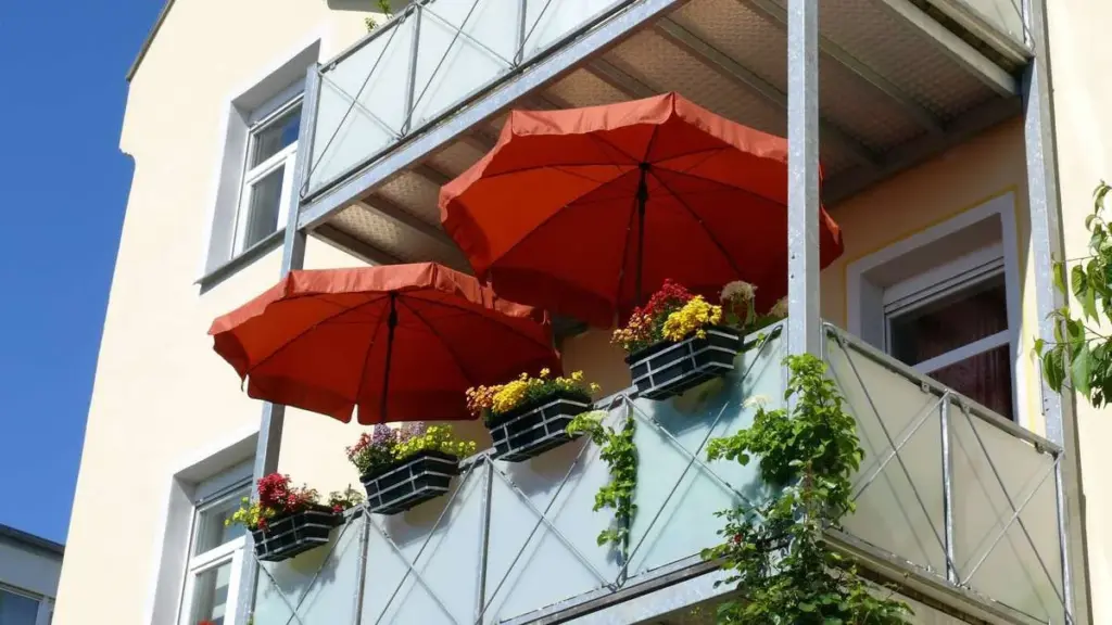 Privacyscherm-ideeën voor het balkon: privacy aan alle kanten